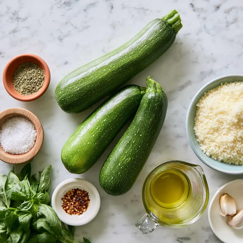 Cheesy Garlic Zucchini Steaks: A Simple Low-Carb Favorite 4 Cheesy garlic zucchini steaks