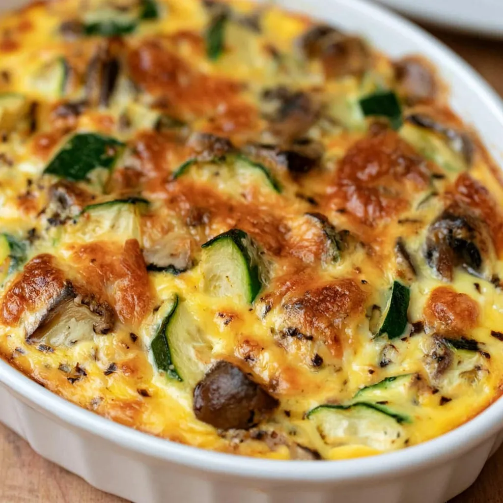 Chicken Zucchini Bake: Easy and Satisfying Low-Carb Dinner 4 Chicken Zucchini Bake