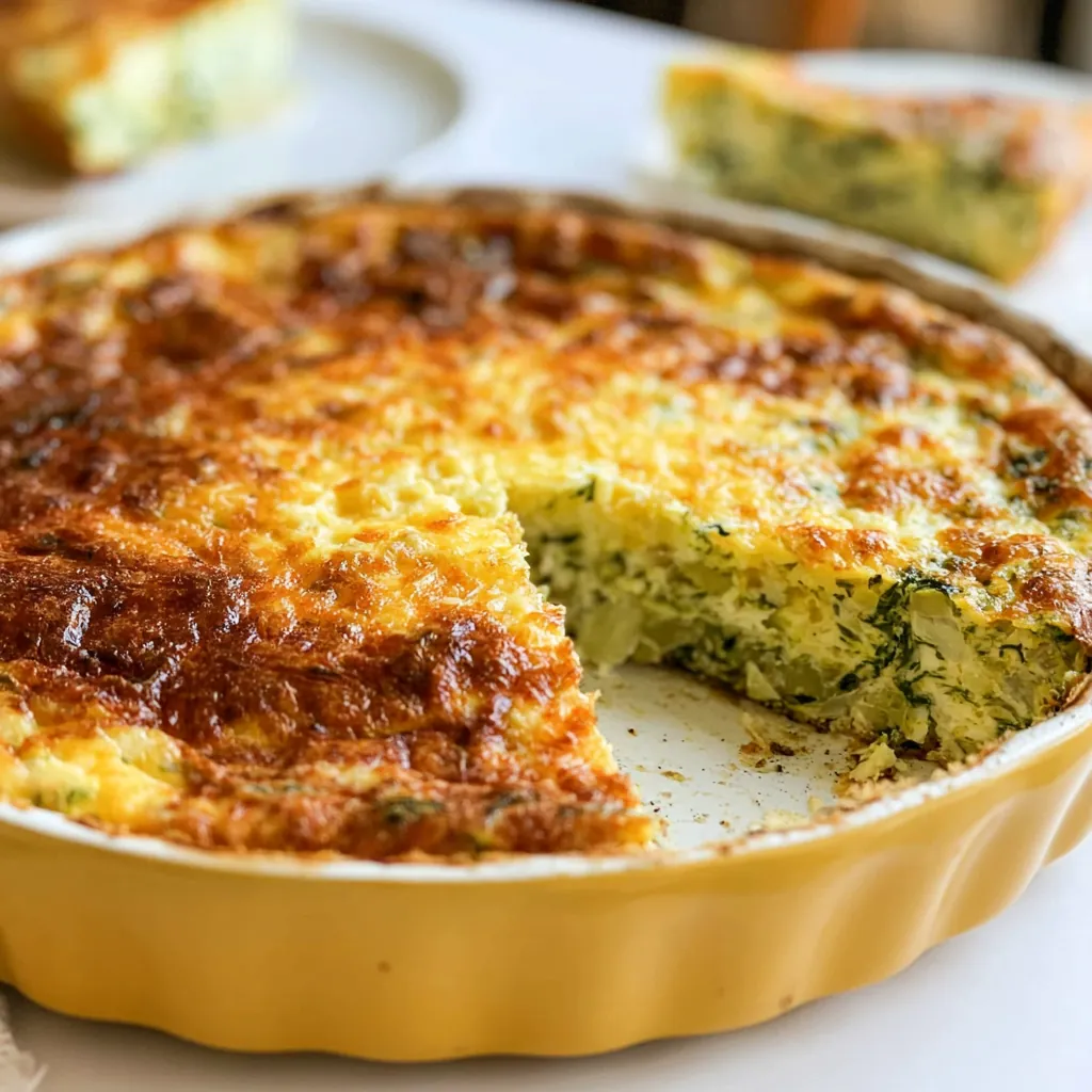 Cottage Cheese Zucchini Quiche: A Fluffy High-Protein Favorite 4 Cottage cheese zucchini quiche