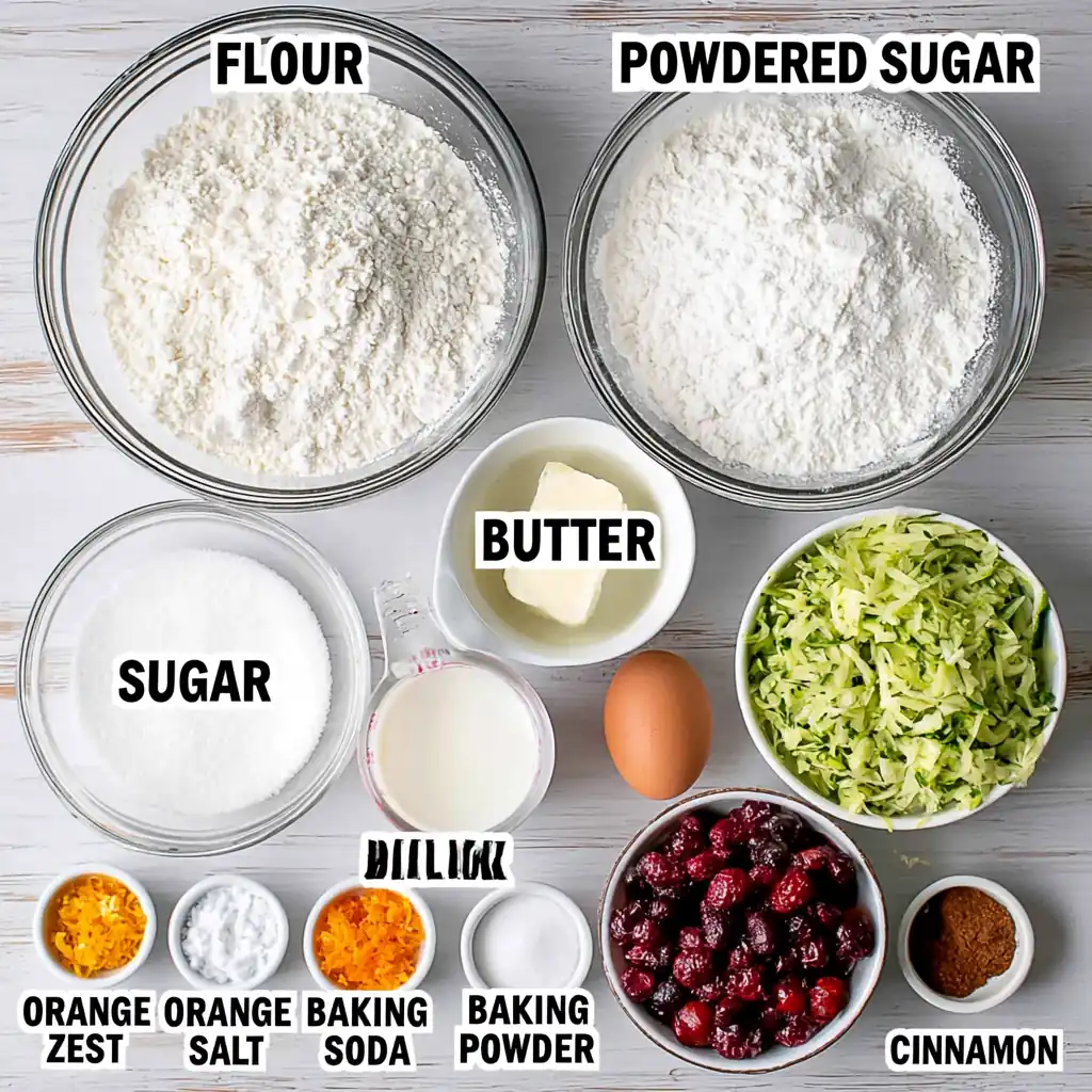 Cranberry Orange Zucchini Muffins: Sweet and Tangly Bakery-Style Treat 4 Cranberry Orange Zucchini Muffins