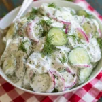 Creamy Cucumber Salad