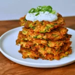 Crispy vegetable fritters