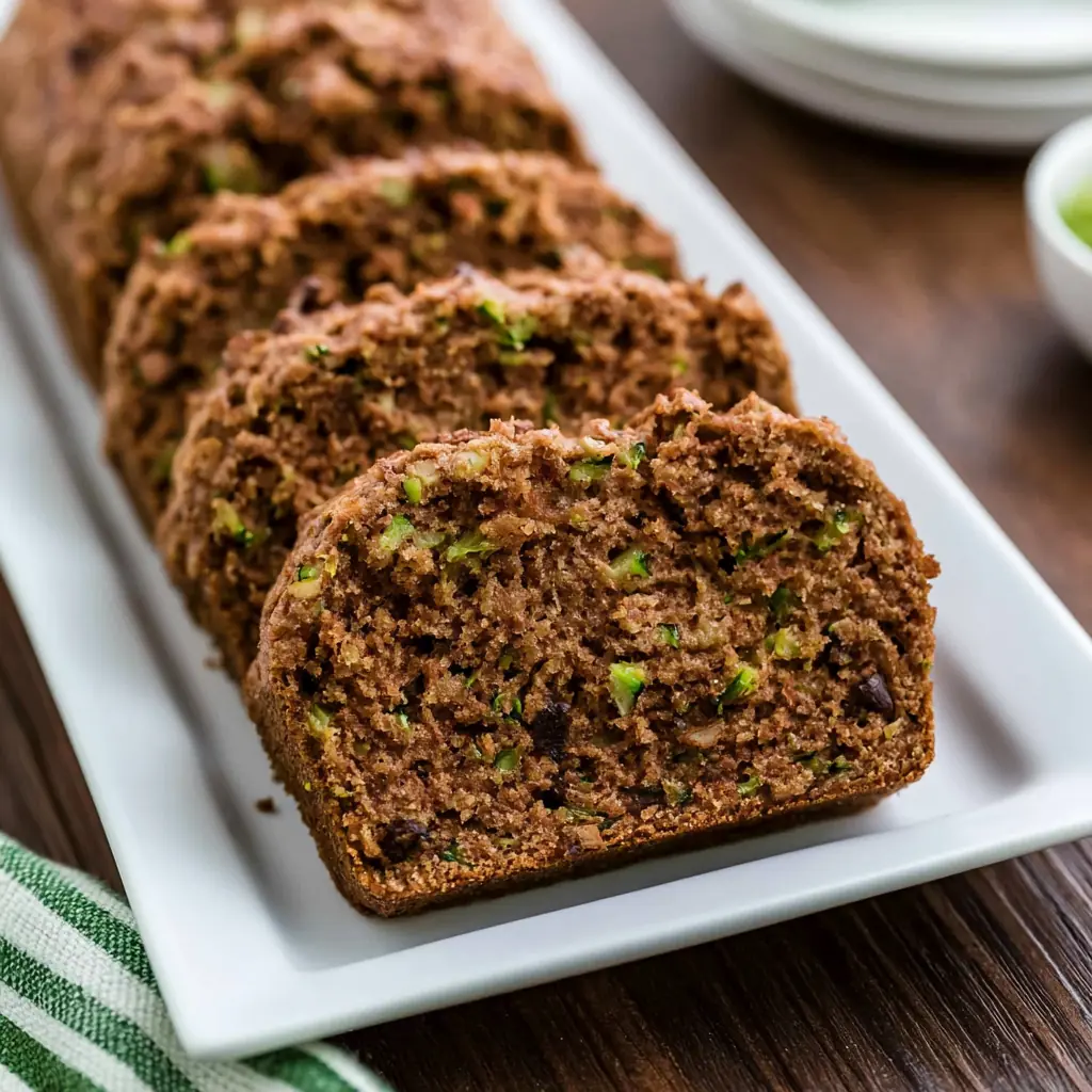 Crunchy Streusel Zucchini Bread