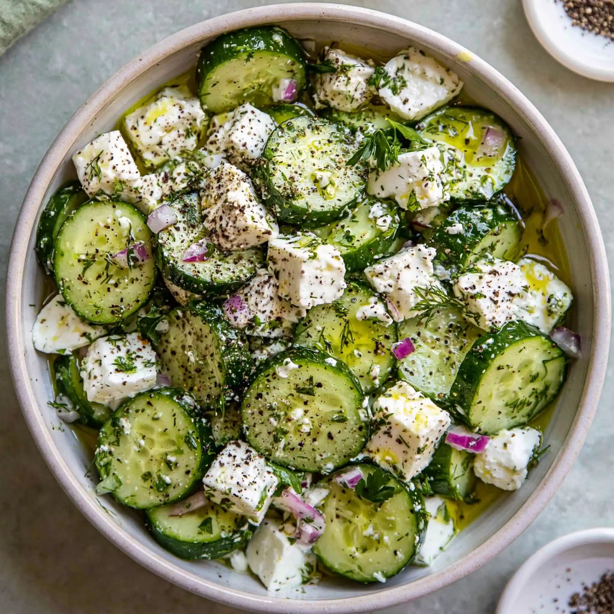 Cucumber Feta Salad