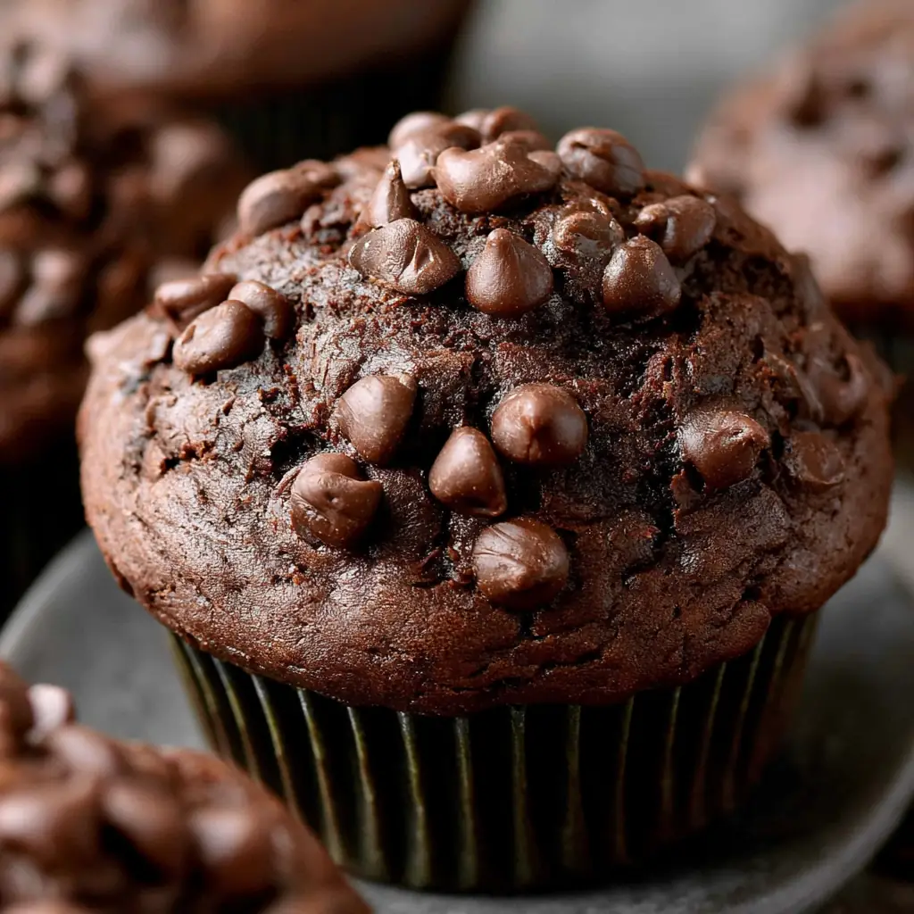 Double Chocolate Muffins