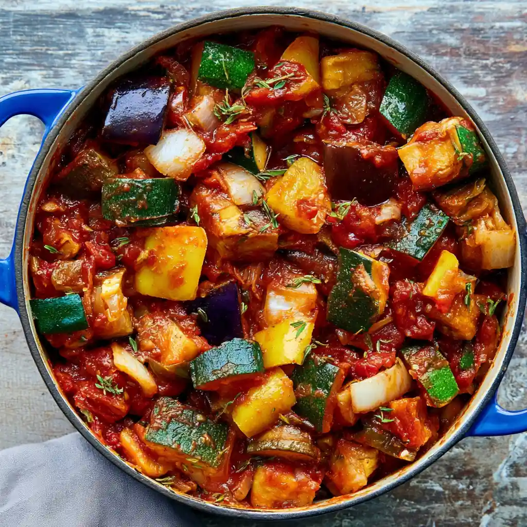 Easy French Ratatouille: A Rich French Vegetable Stew 4 Easy French Ratatouille