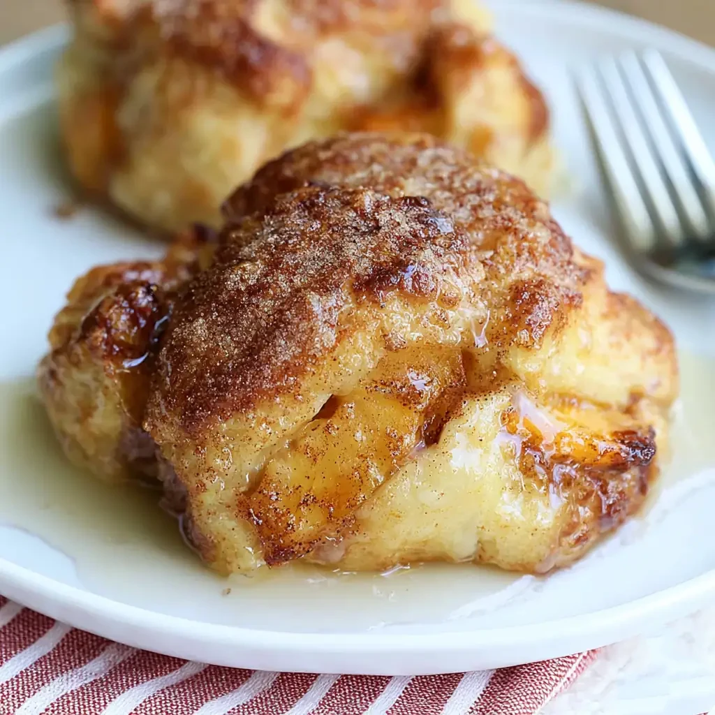 Easy Peach Dumplings – A Simple Dessert That Tastes Like Peach Cobbler 4 Easy peach dumplings