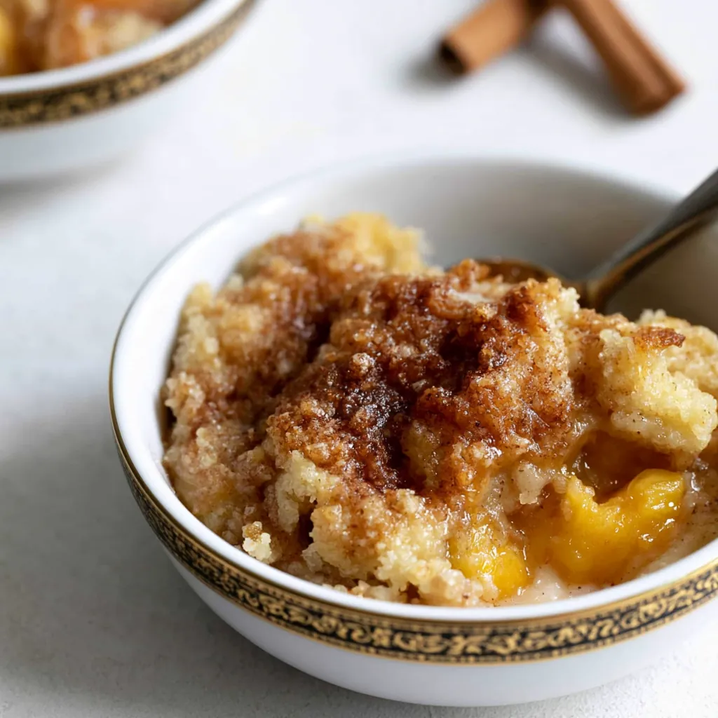 Family Peach Cobbler