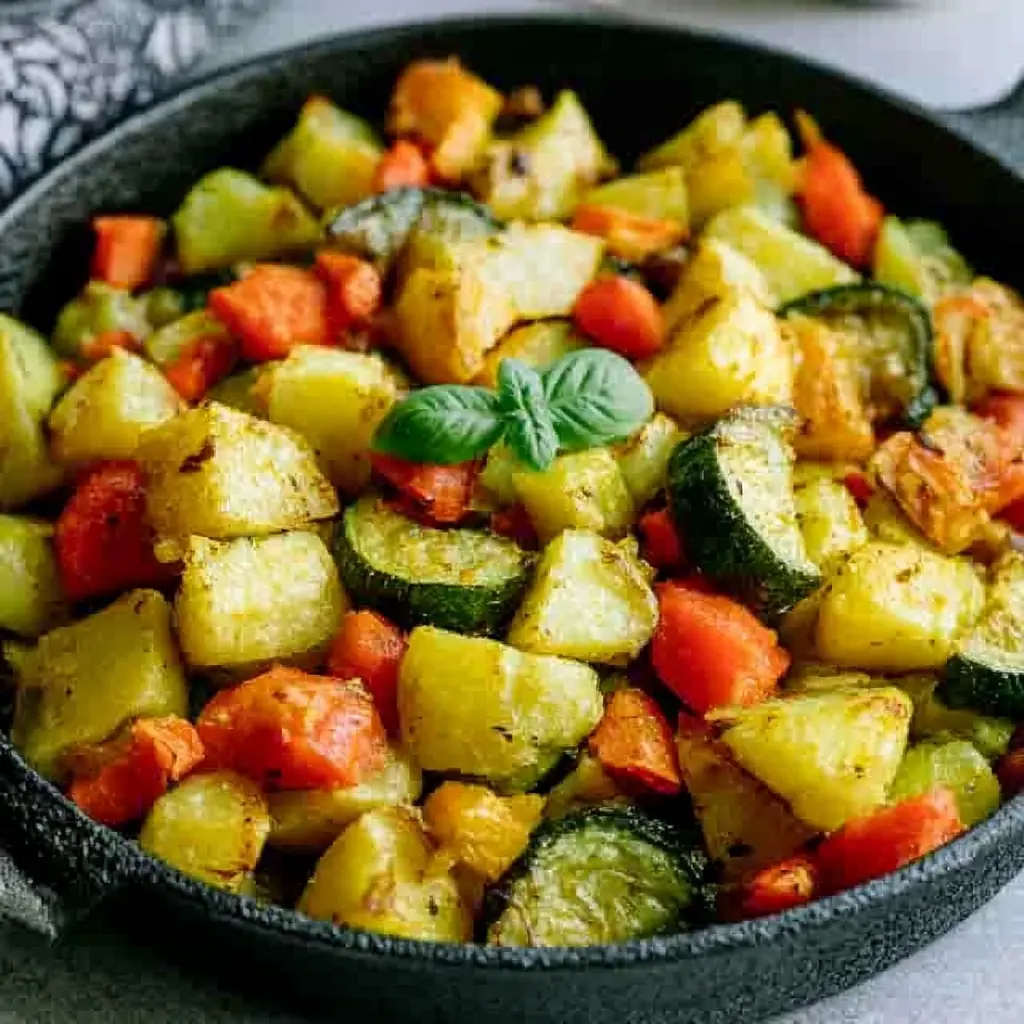 Garlic Herb Roasted Vegetables: Easy and Flavorful Oven Side Dish 4 Garlic Herb Roasted Vegetables