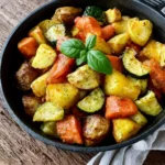 Garlic Herb Roasted Vegetables