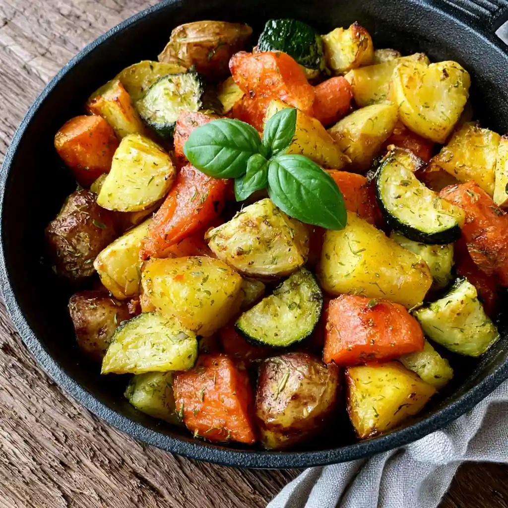 Garlic Herb Roasted Vegetables