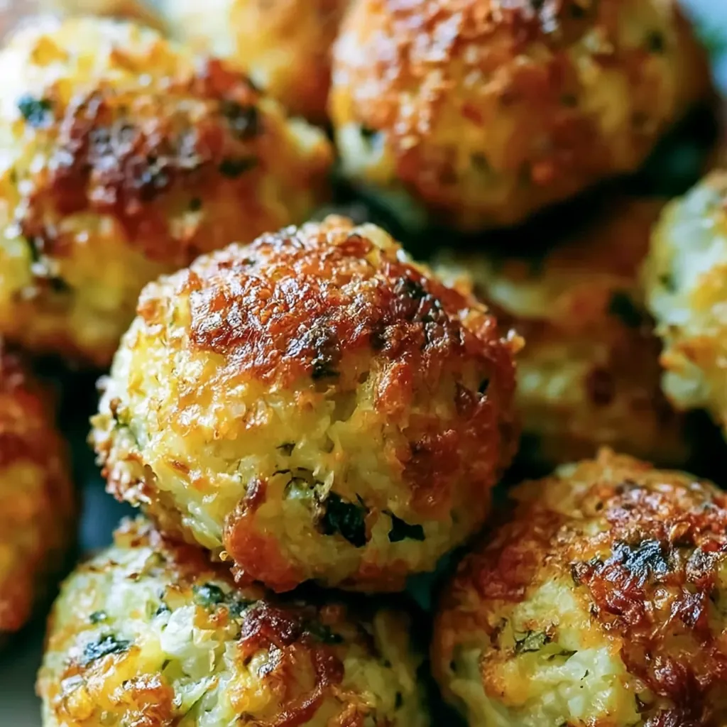 Garlic Zucchini Balls