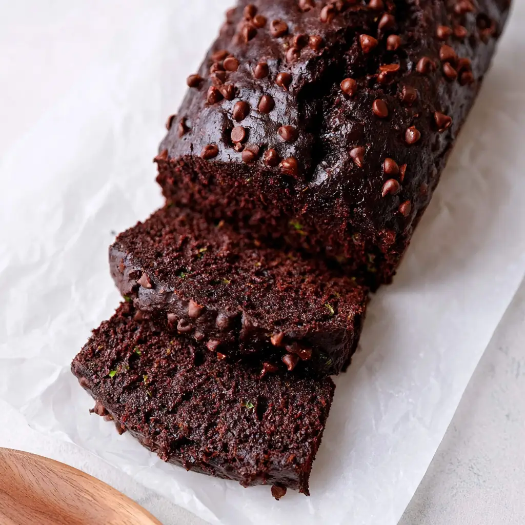 Healthy Chocolate Zucchini Bread