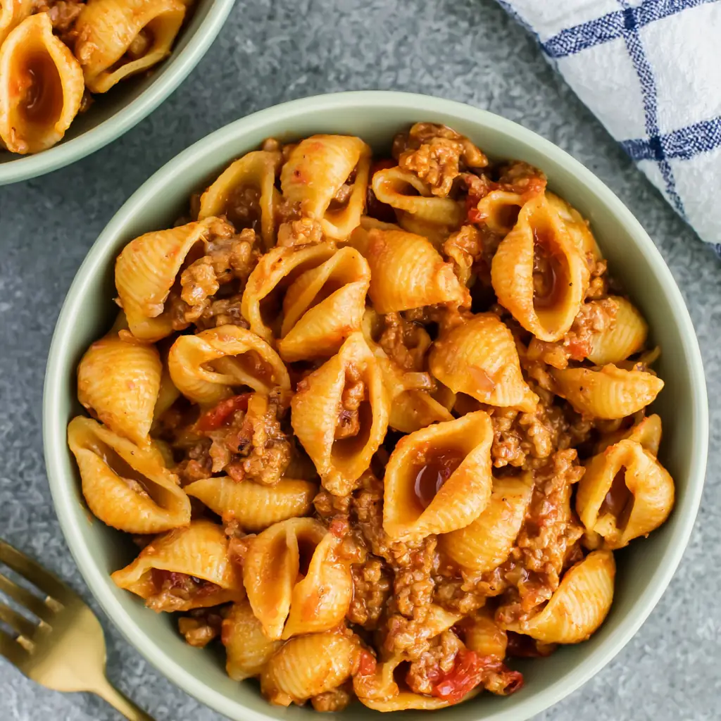 High Protein Taco Pasta