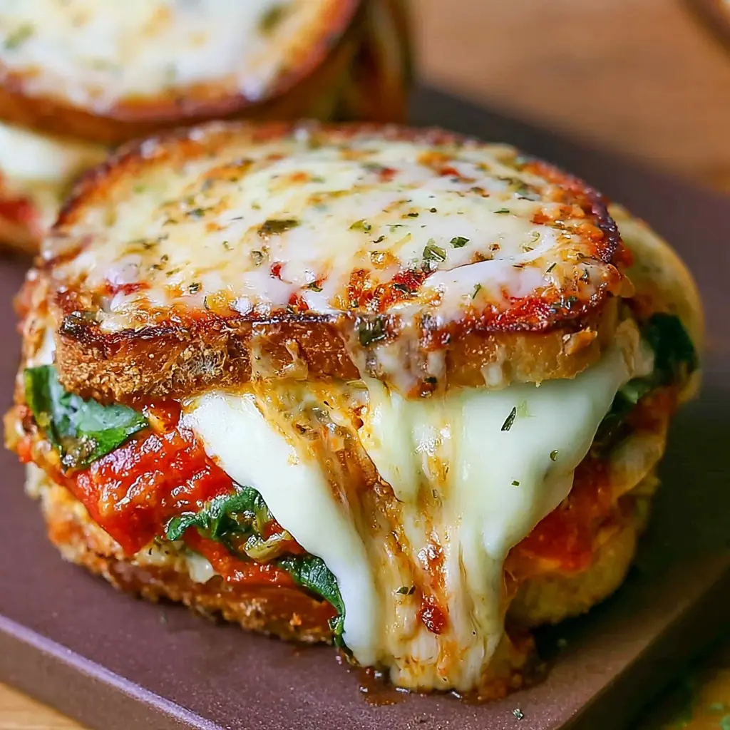 Lazy Chicken Parmesan Grilled Cheese for an Easy Lunch 4 Lazy Chicken Parmesan Grilled Cheese