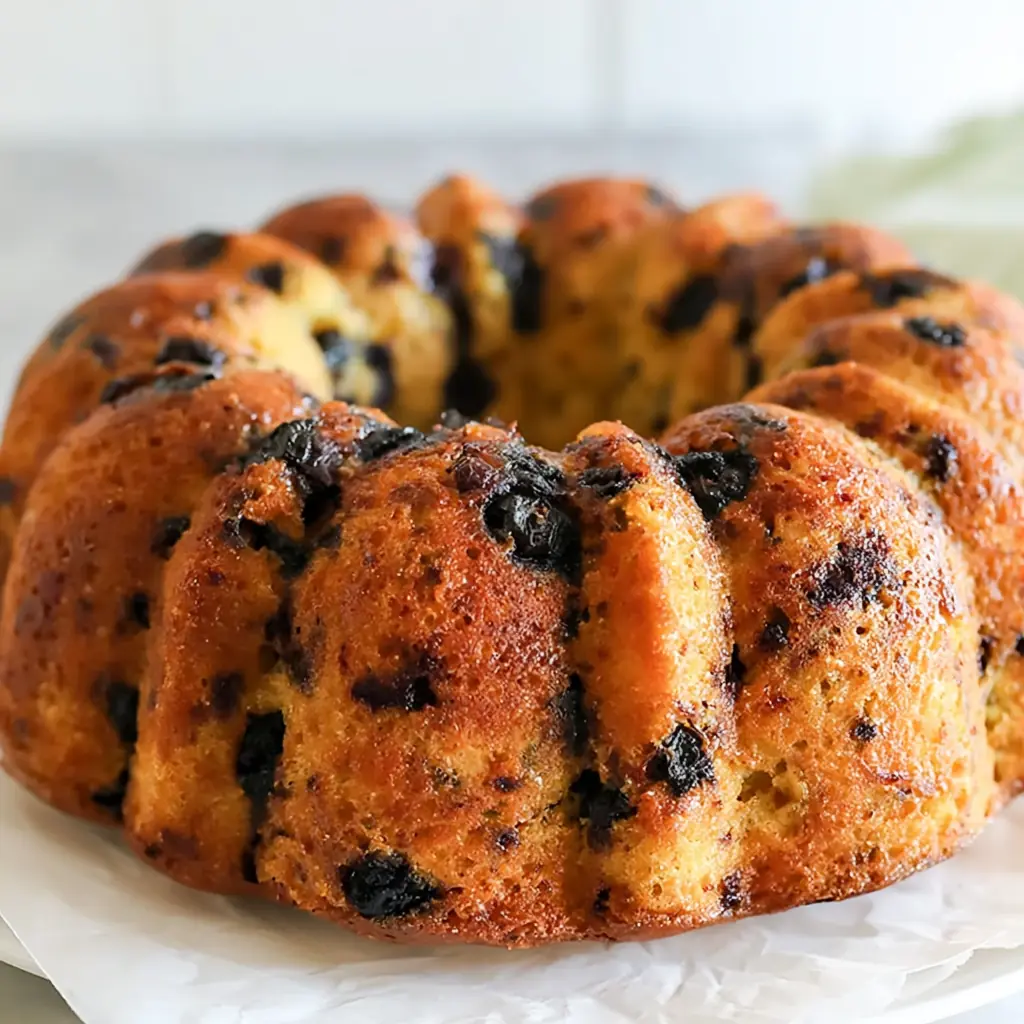 Lemon Blueberry Bundt Cake