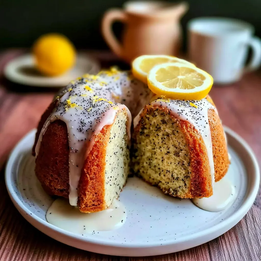 Lemon Poppy Seed Bundt Cake: Moist, Bright, and Easy 4 Lemon Poppy Seed Bundt Cake