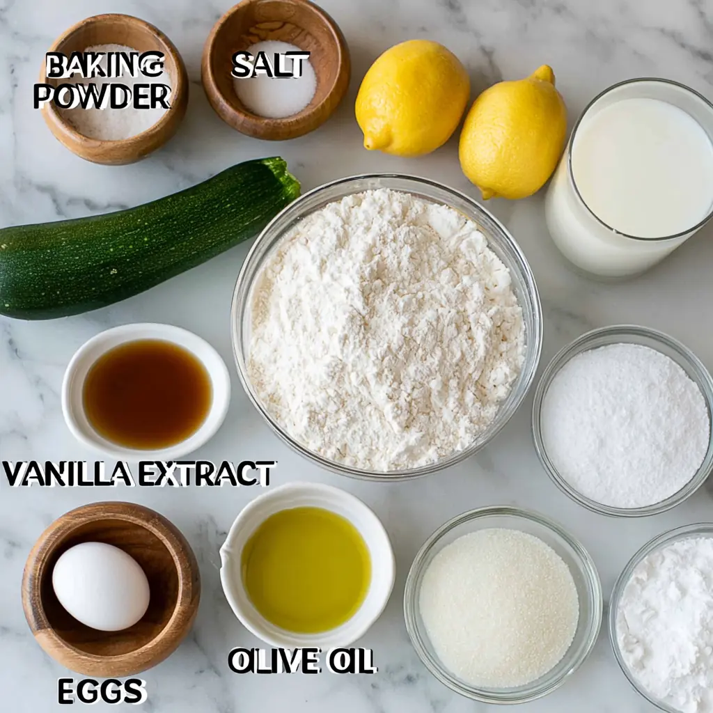 Lemon Zucchini Cake: A Bright and Moist Homemade Treat 4 Lemon Zucchini Cake