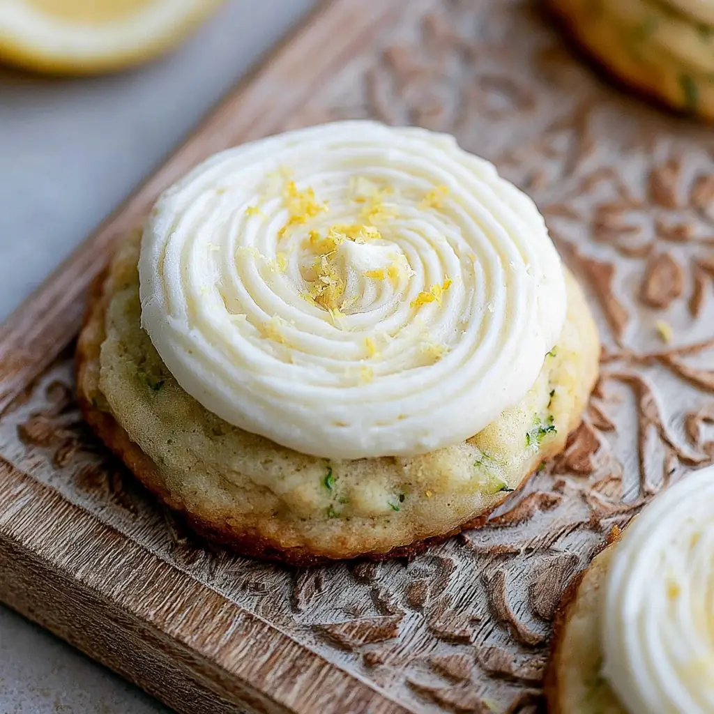 Lemon Zucchini Cookies