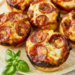 Lunchbox pizza muffins
