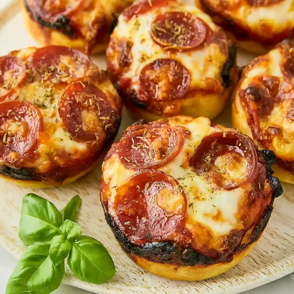 Lunchbox pizza muffins