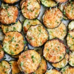 Parmesan Baked Zucchini Chips