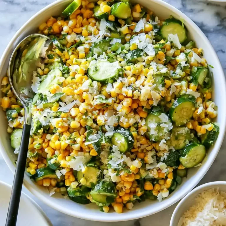 Parmesan Zucchini Corn