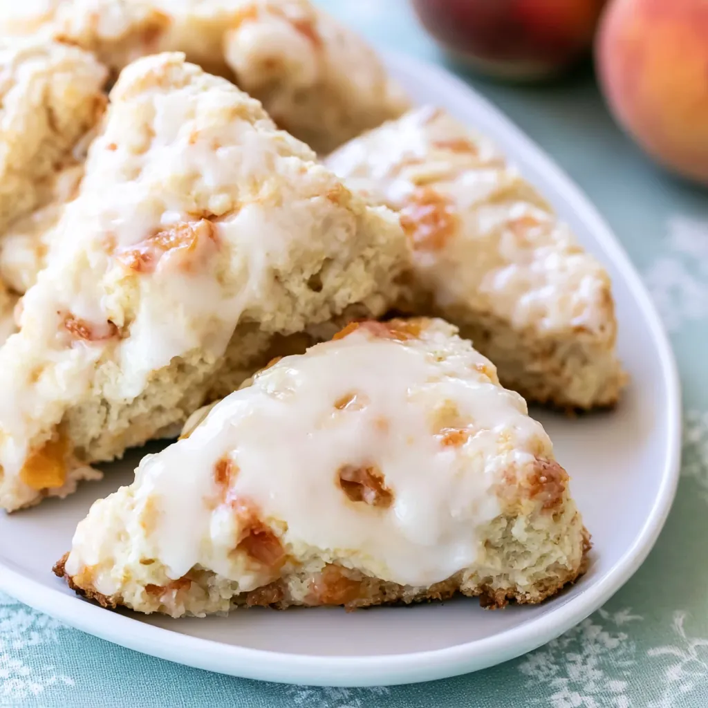 Peach Pie Scones