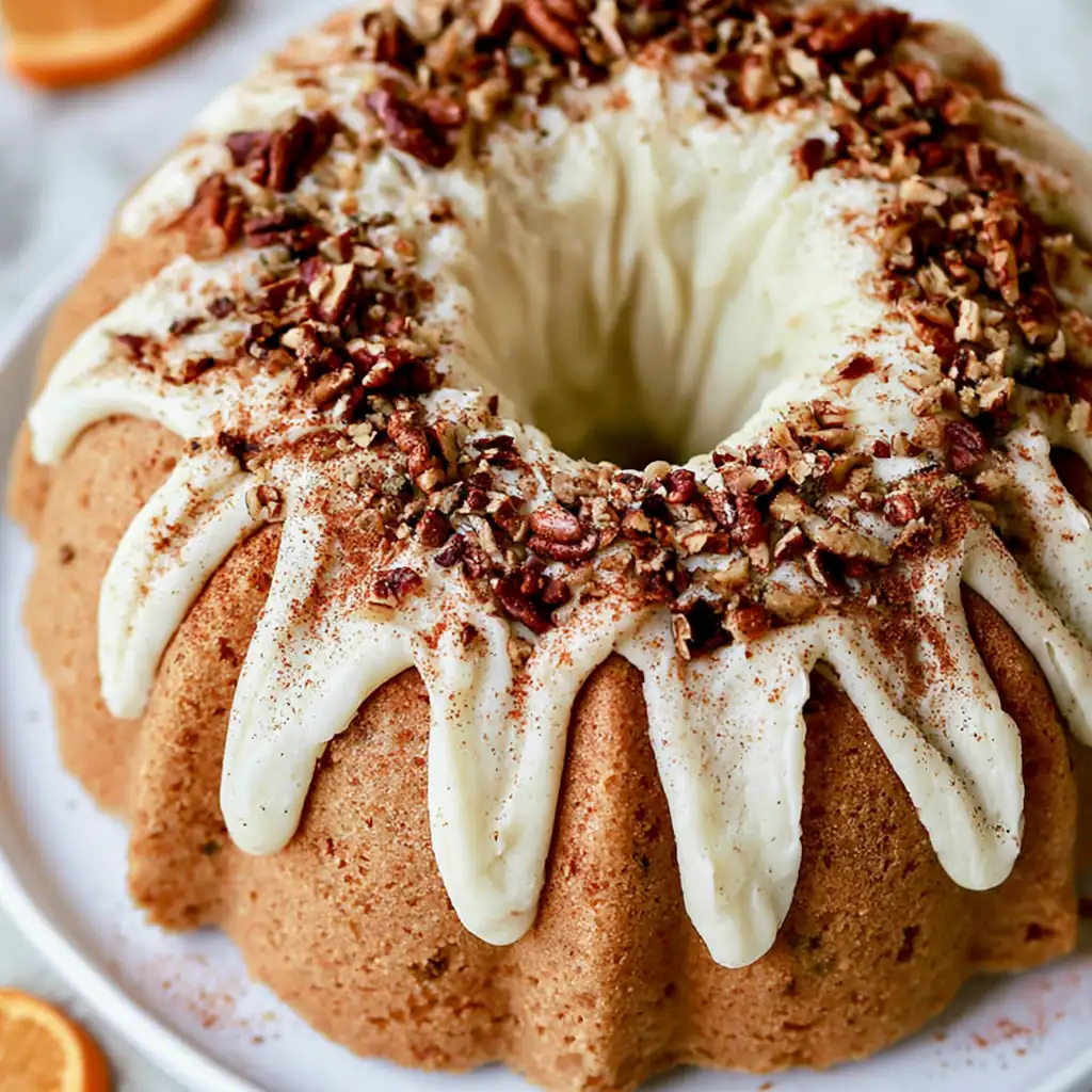 Peach Pound Cake: A Remarkable Summer Dessert with Cream Cheese Frosting 4 Peach Pound Cake