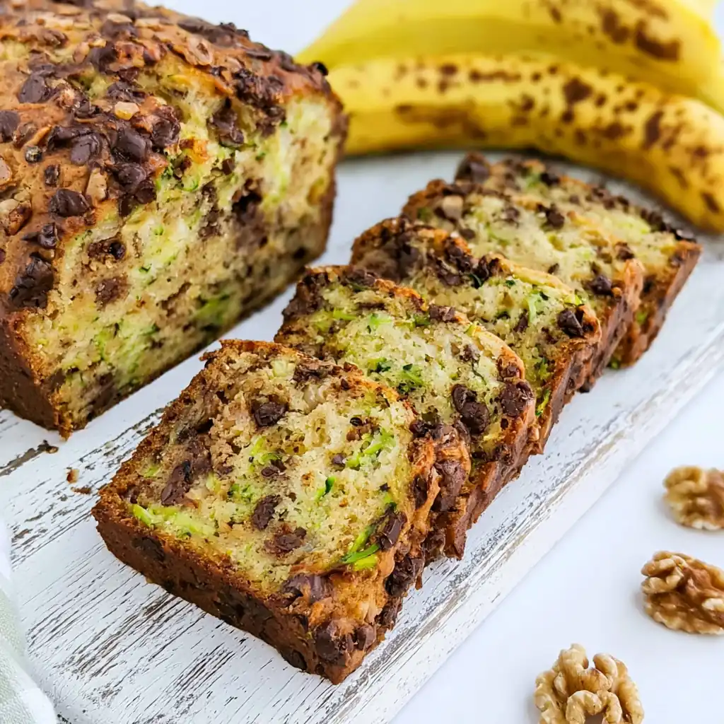 Plant-Based Banana Zucchini Bread: Easy, Moist, and Family-Friendly 4 Plant-Based Banana Zucchini Bread