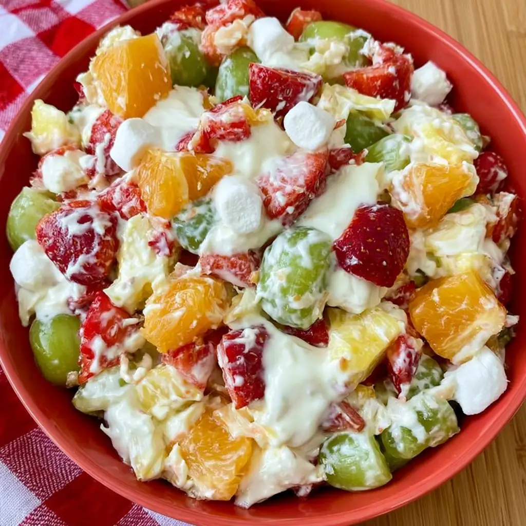 Pudding Fruit Salad