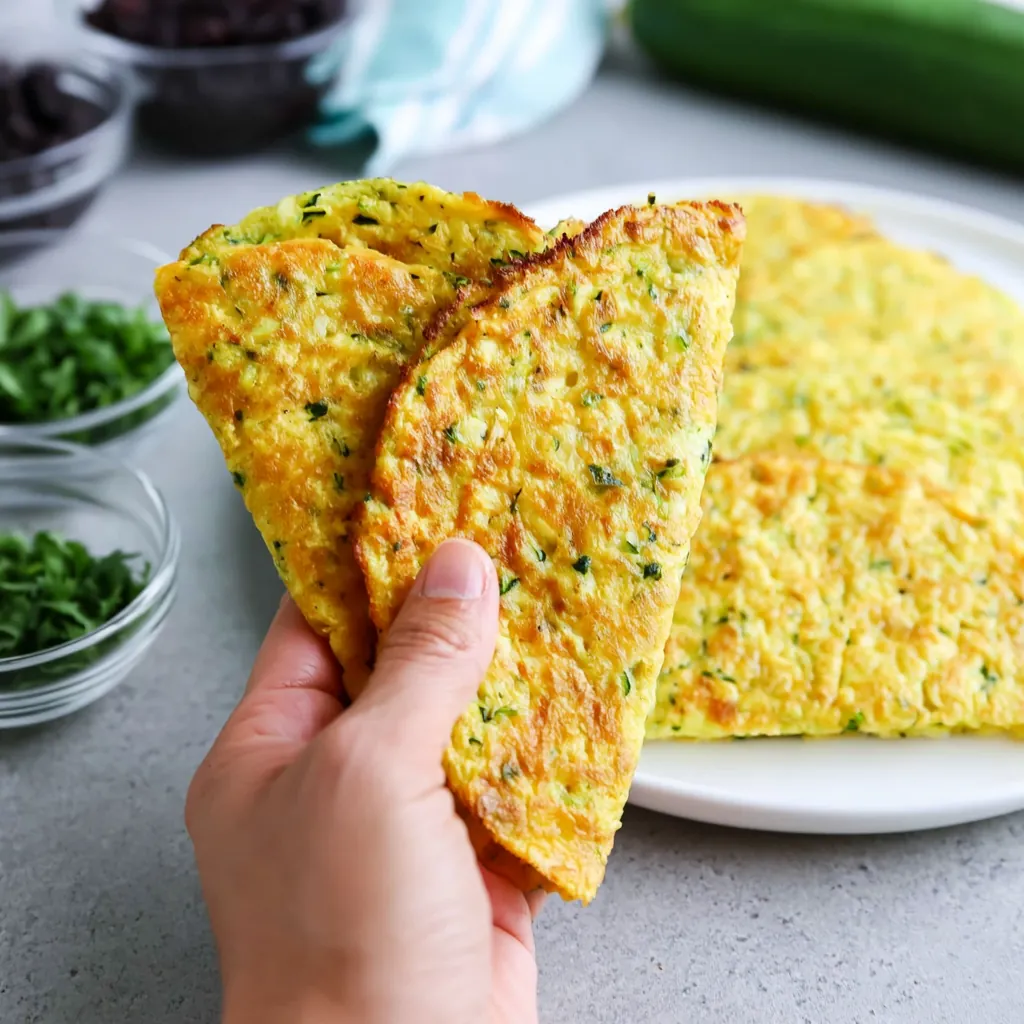 Soft Zucchini Taco Shells: Easy Low-Carb Mexican Favorite 4 Soft Zucchini Taco Shells