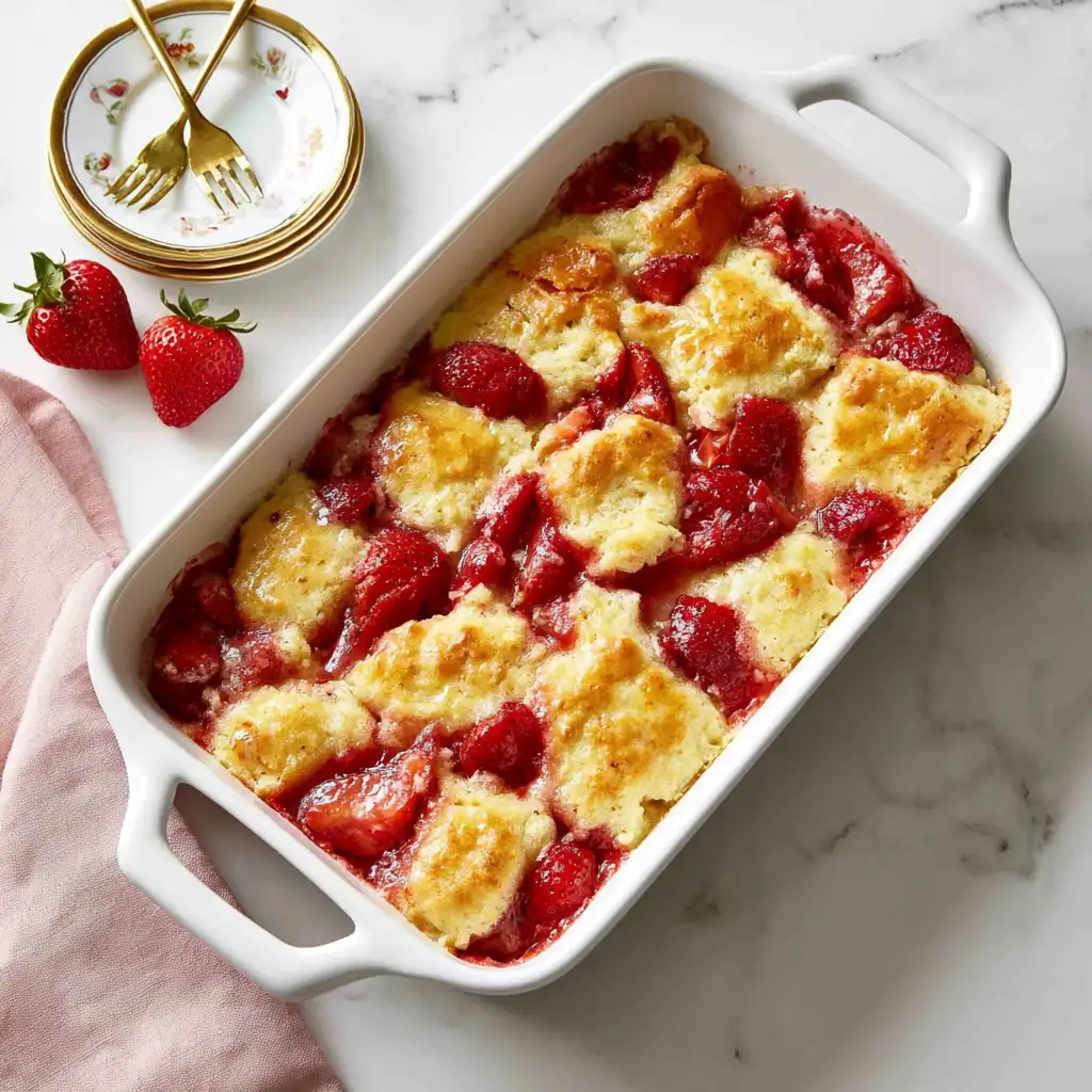 Strawberry Cobbler