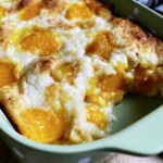 Super Easy Peach Cobbler