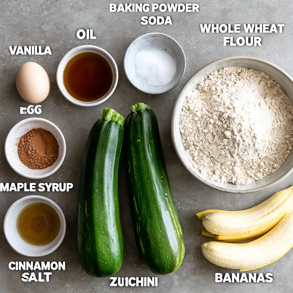 Zucchini Banana Bread