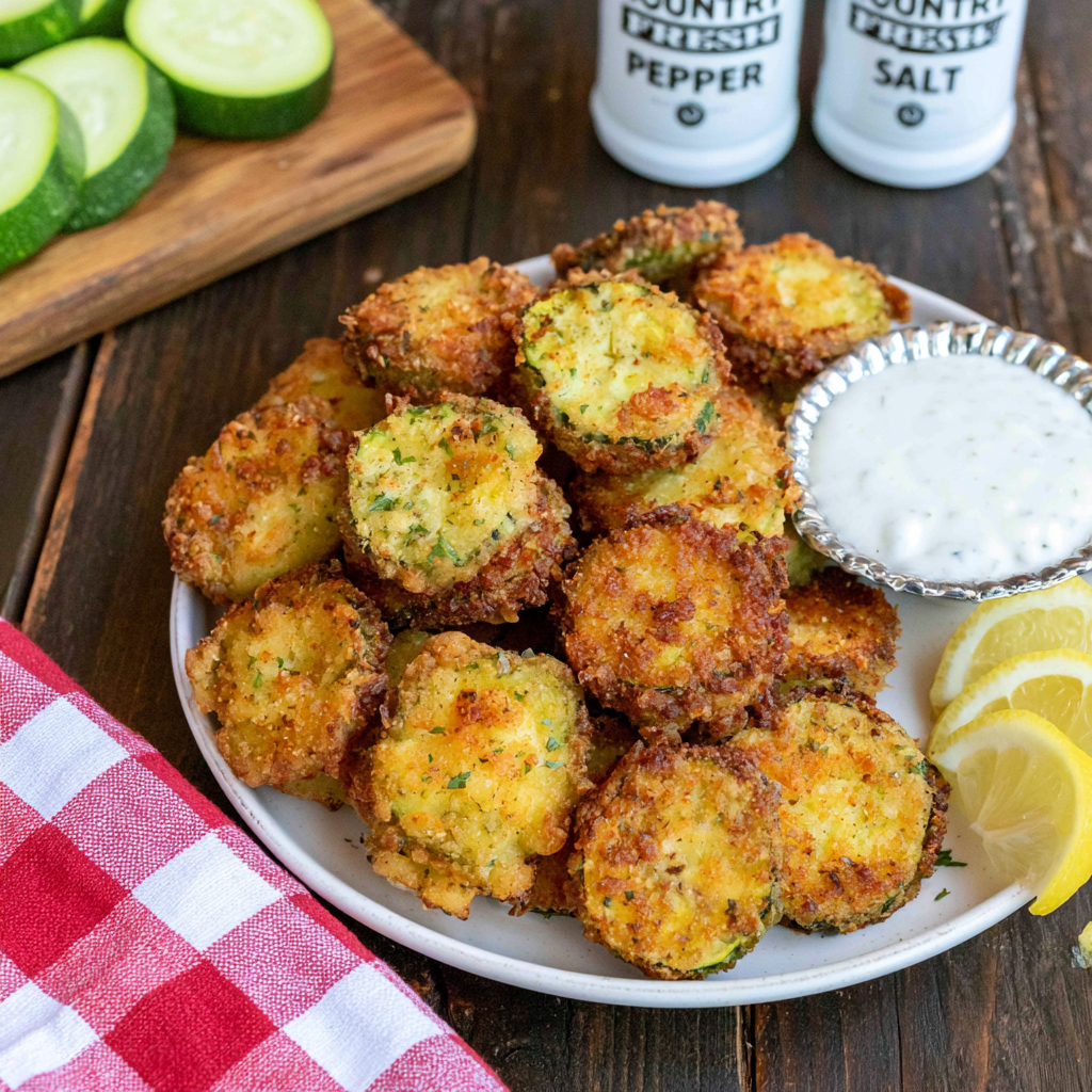 Zucchini Parmesan Crisps