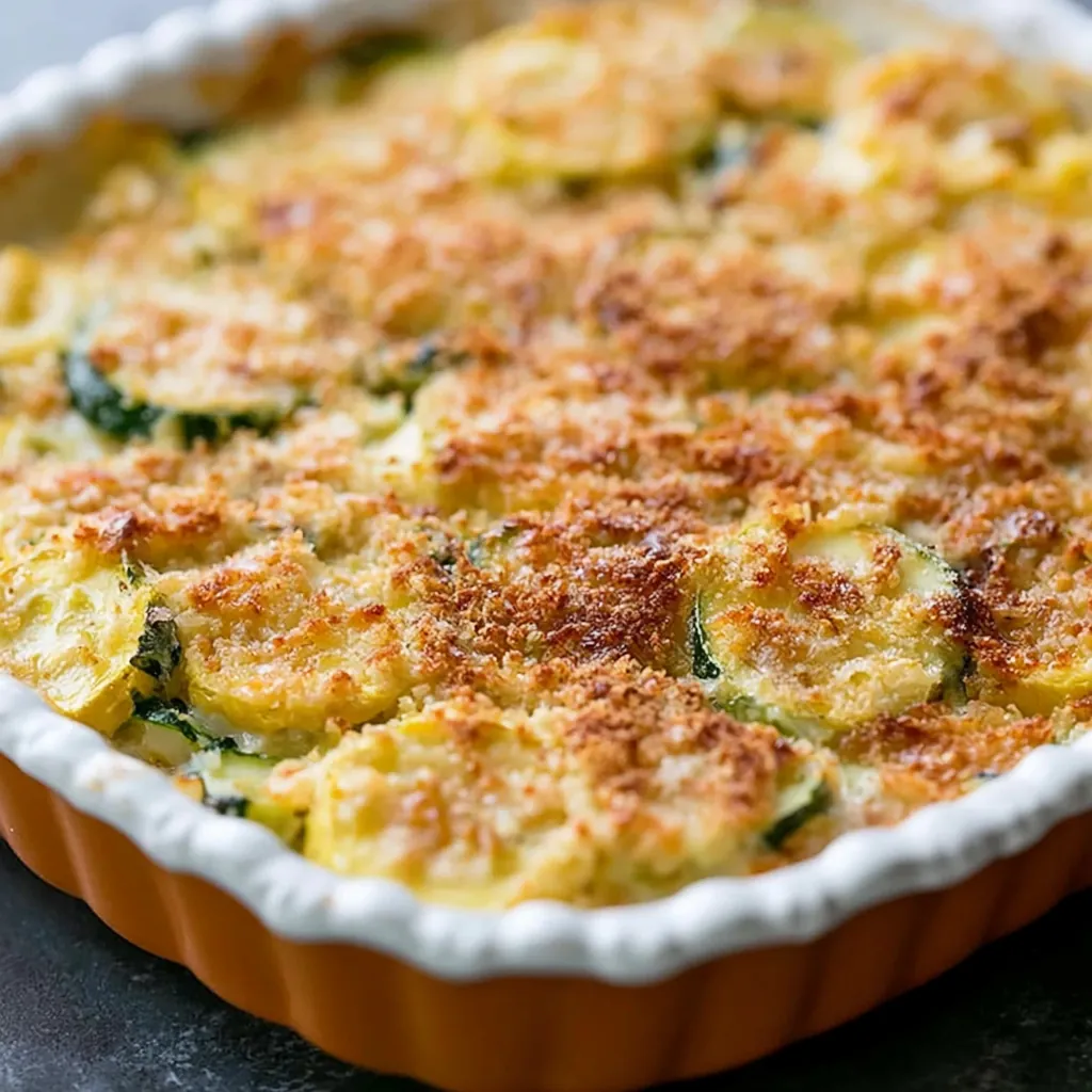 Zucchini squash corn casserole