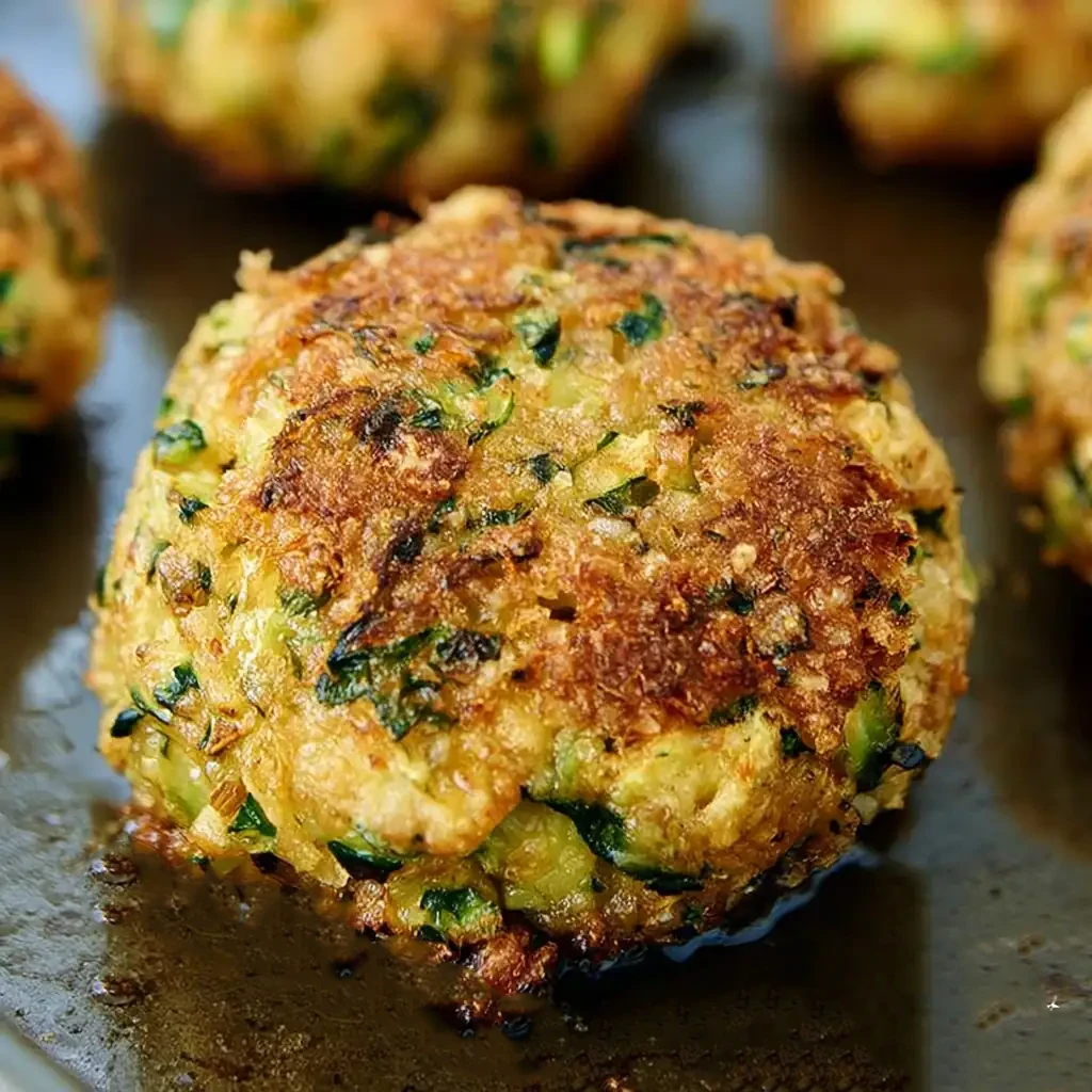 Zucchini garlic bites