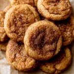 Brown Butter Pumpkin Snickerdoodle Cookies