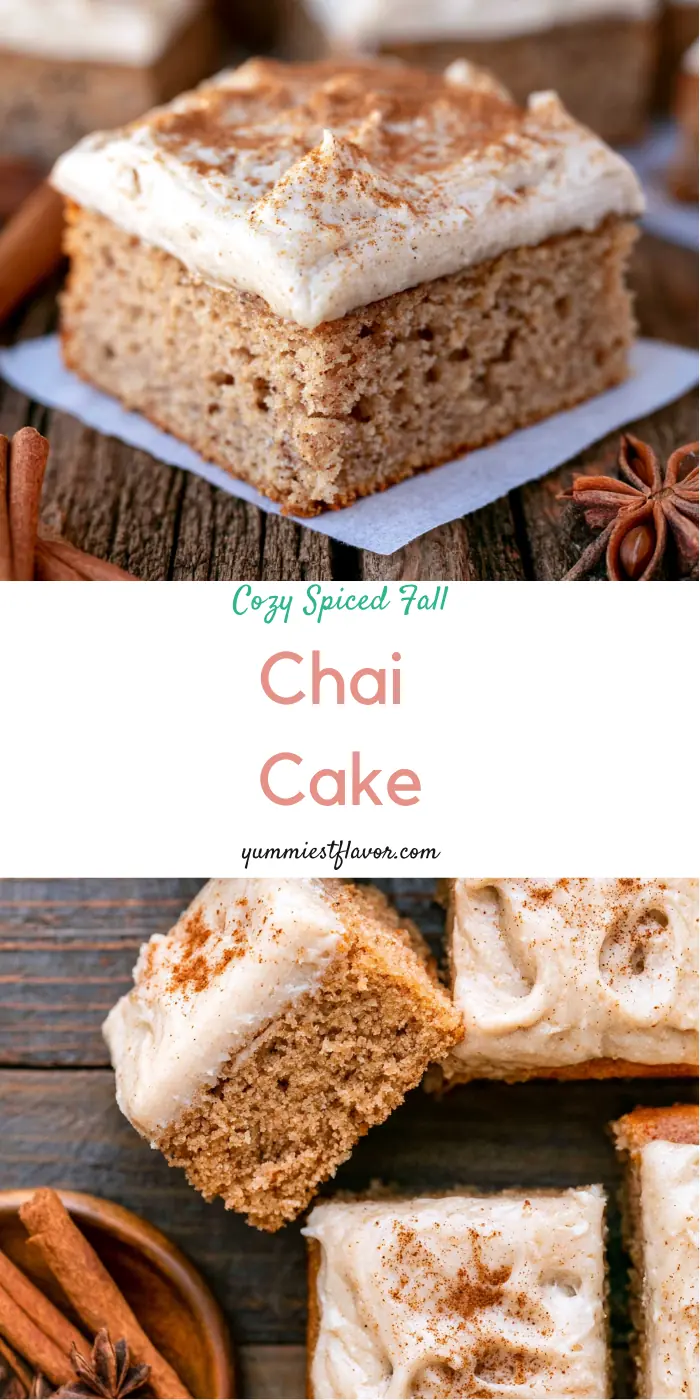 Chai Cake With Brown Butter Cream Cheese Frosting 6 Chai Cake