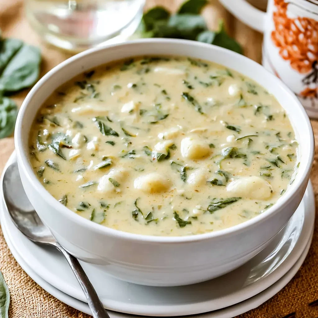 Chicken Gnocchi Soup
