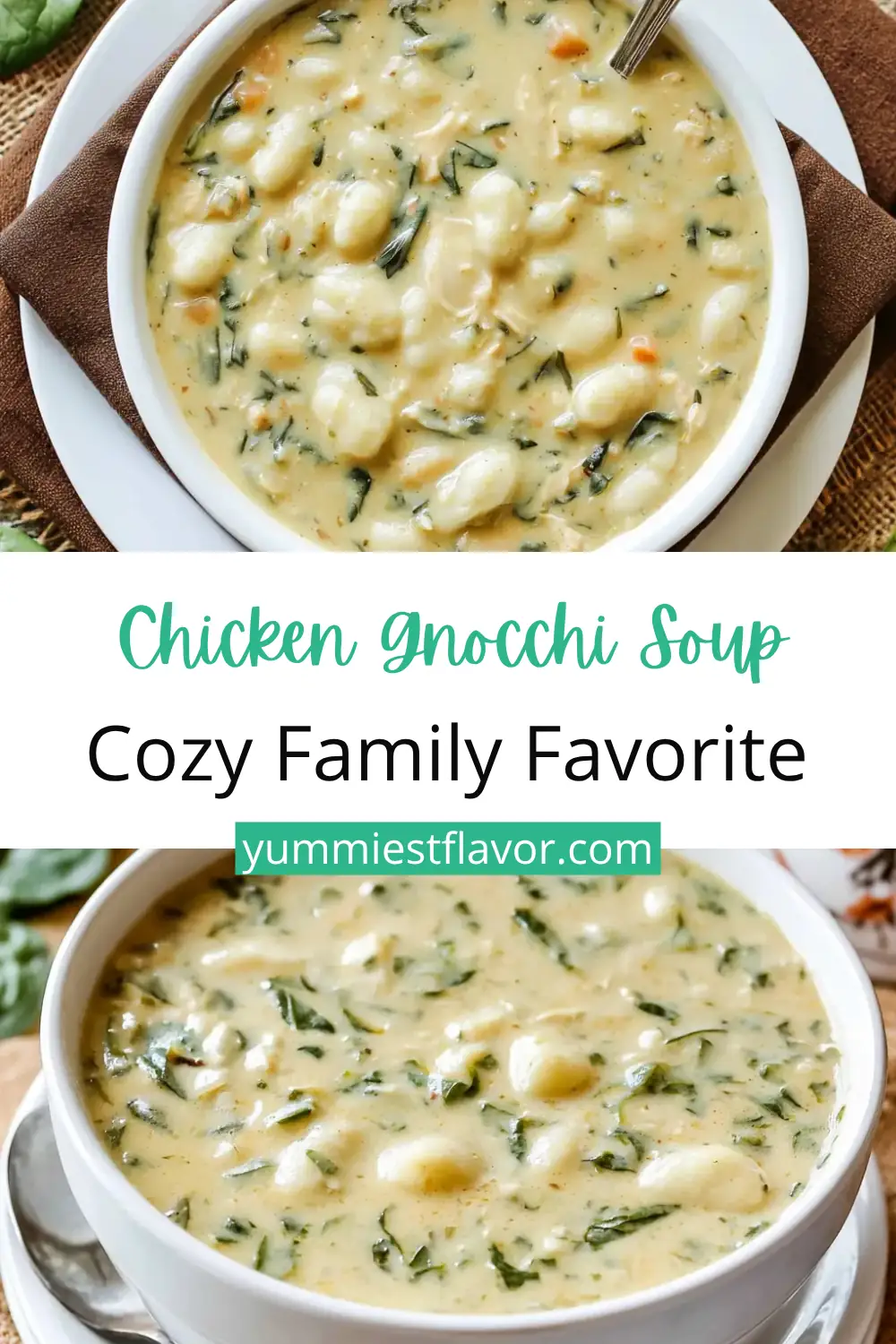 Chicken Gnocchi Soup: Easy Olive Garden Copycat Recipe 6 Chicken Gnocchi Soup