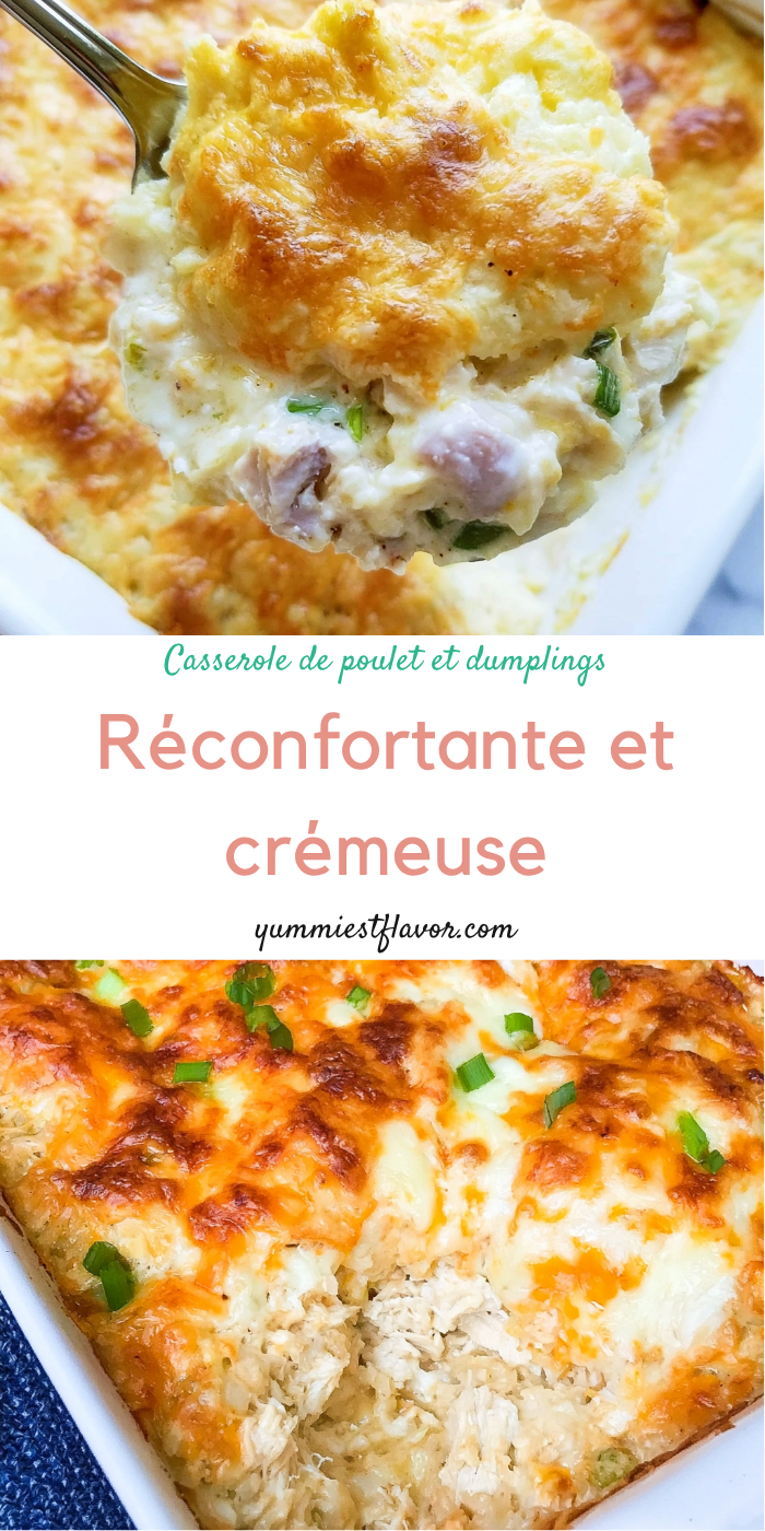 Chicken and Dumpling Casserole: Easy, Creamy Comfort Food 6 Chicken and Dumpling Casserole