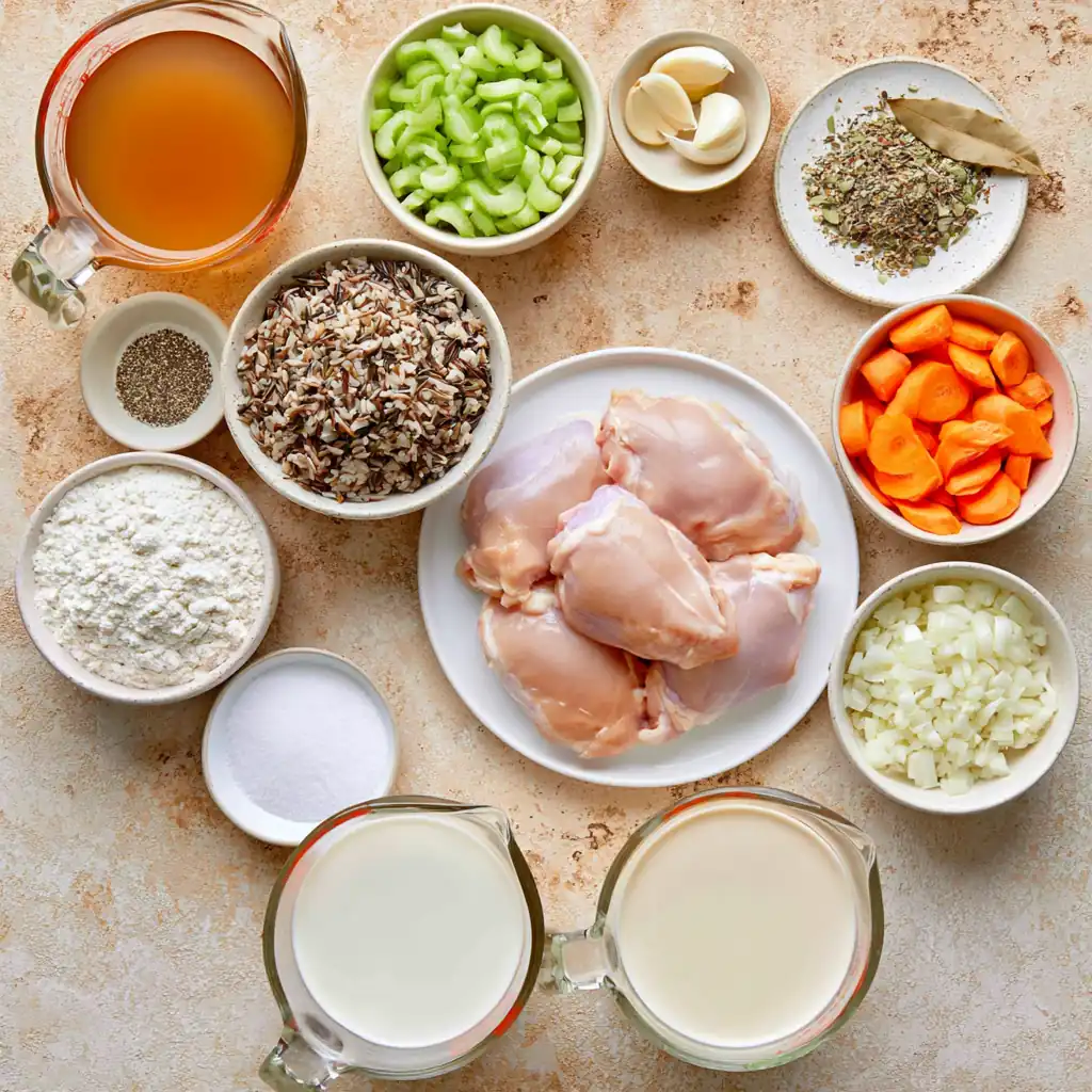 Crockpot Chicken and Wild Rice Soup