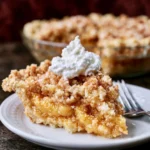 Custard Peach Pie