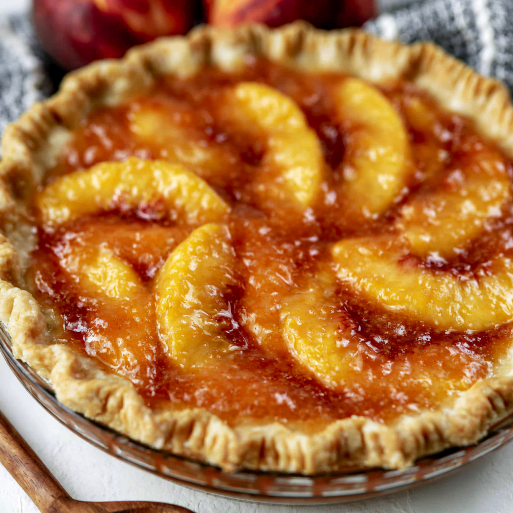 Fresh Peach Pie Recipe with Juicy Summer Peaches 4 Fresh Peach Pie