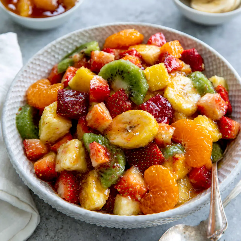 Fruit Salad with Peach Pie Filling
