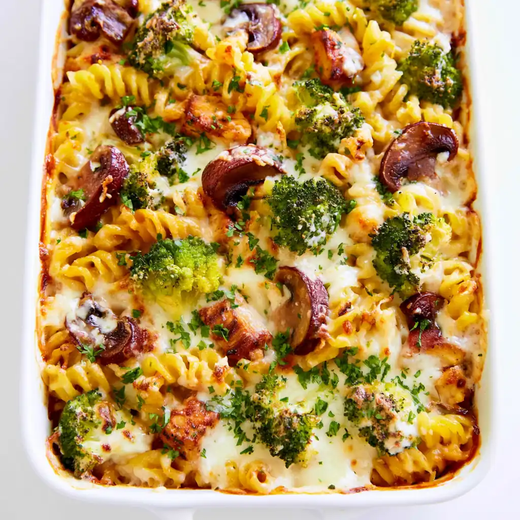 Healthier Broccoli Chicken Casserole
