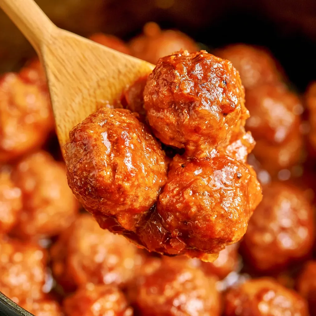 Honey Buffalo Crockpot Meatballs: Sweet and Spicy Party Favorite 5 Honey Buffalo Crockpot Meatballs