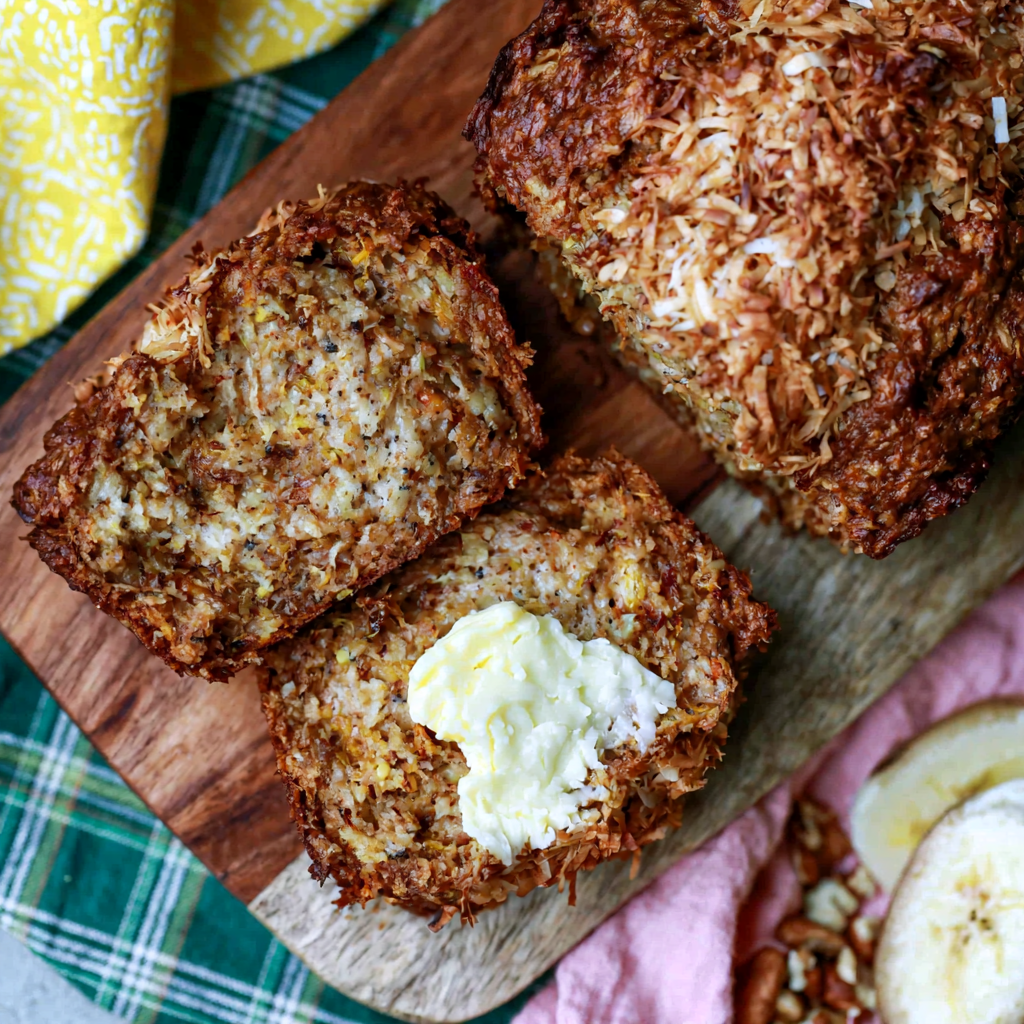 Hummingbird Banana Bread with Toasted Coconut 4 Hummingbird Banana Bread
